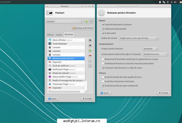 :hi: panel middle mouse click close - linux xfce
